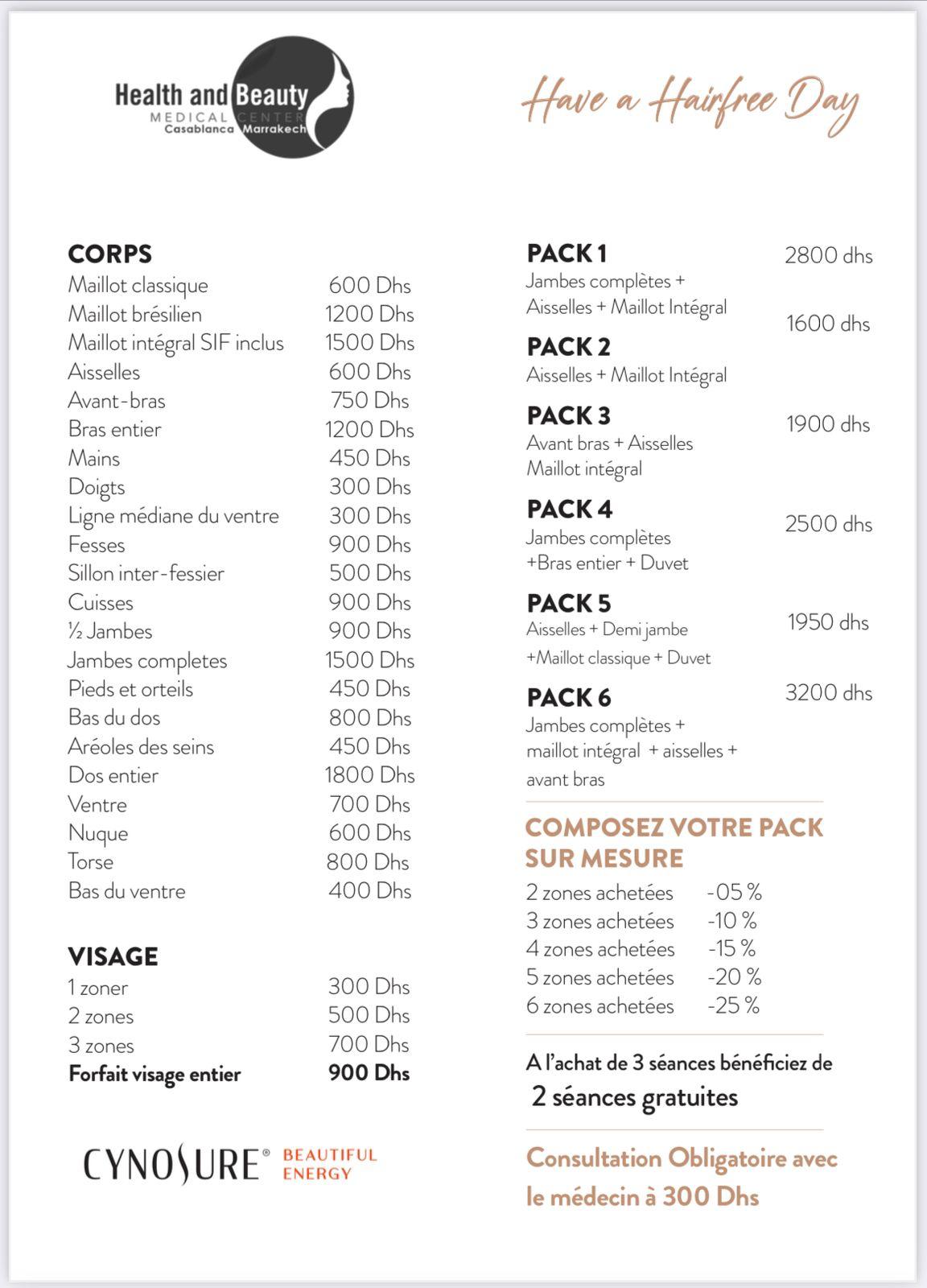 liste-de-tarifs-epilation-laser-pour-femmes